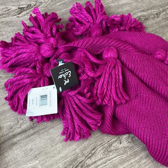 Echo Design Maxi Tassel Scarf (Indian Rose) - Picture 2 of 4